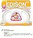 Edison Mama Baby Plate Supports Easy Feeding with Rubber Backing Prevents Slip (9 Month +)