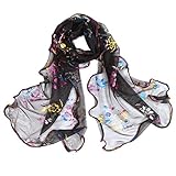 GUAngqi Flower Lace Autumn Winter Comfy Scarf Wrap Shawl Scarves