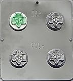 Girl Scout Oreo Cookie Sandwich Chocolate Candy Mold 1657