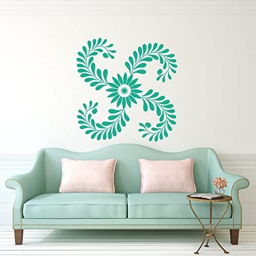 Flower Wallpaper Vinyl Wall Decals Home Decor