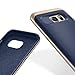 Caseology Wavelength for Galaxy S7 Edge Case (2016) - Stylish Grip Design - Navy Blue
