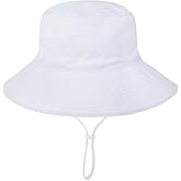 Baby Sun Hat Adjustable Cap Toddler Beach Summer Hats UPF 50+ for Baby Girl Boy