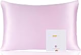 ZIMASILK 100% Mulberry Silk Pillowcase Lavender 50x75 cm 6A 600TC