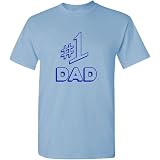 Seinfeld #1 Dad Light Blue Mens T-Shirt 
