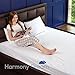Full Size Harmony Dream Cotton Terry Mattress Protector - Premium Hypoallergenic Waterproof Mattress Cover - Vinyl Free, Fits Well, Machine Washable, Noiseless – 10 Year Warranty