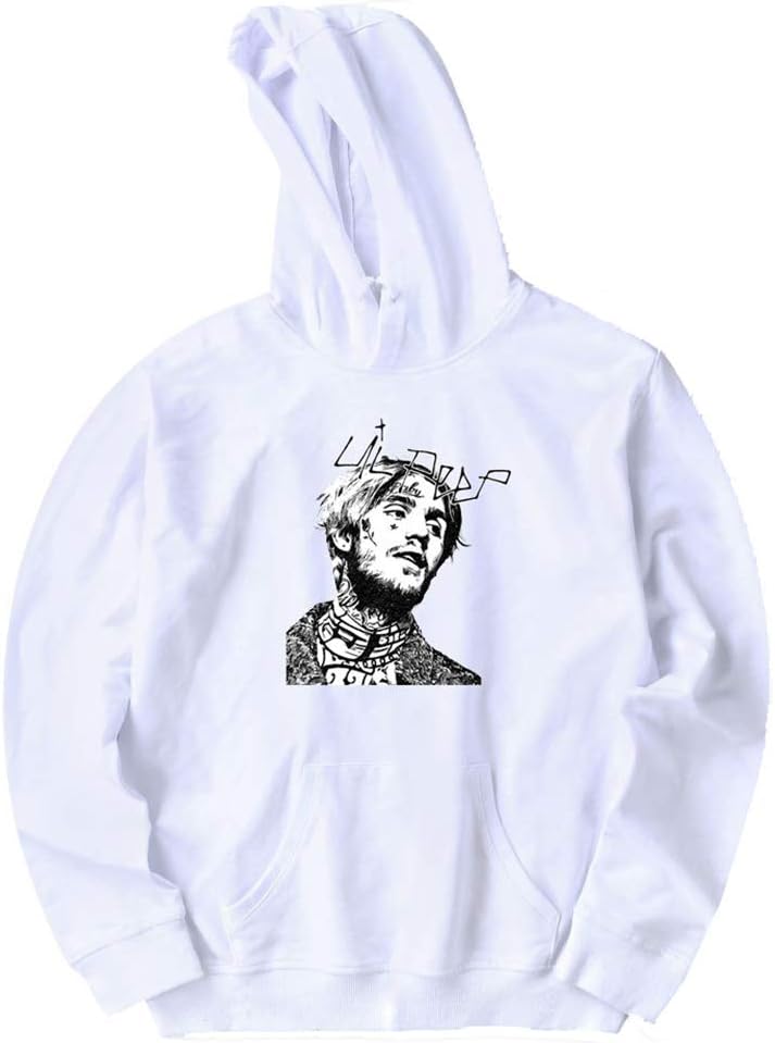 Lil Peep Hoodie Sweatshirts Fashion Loose Fleece Hooded Sweater Casual Warm Jacket for Men/Women
