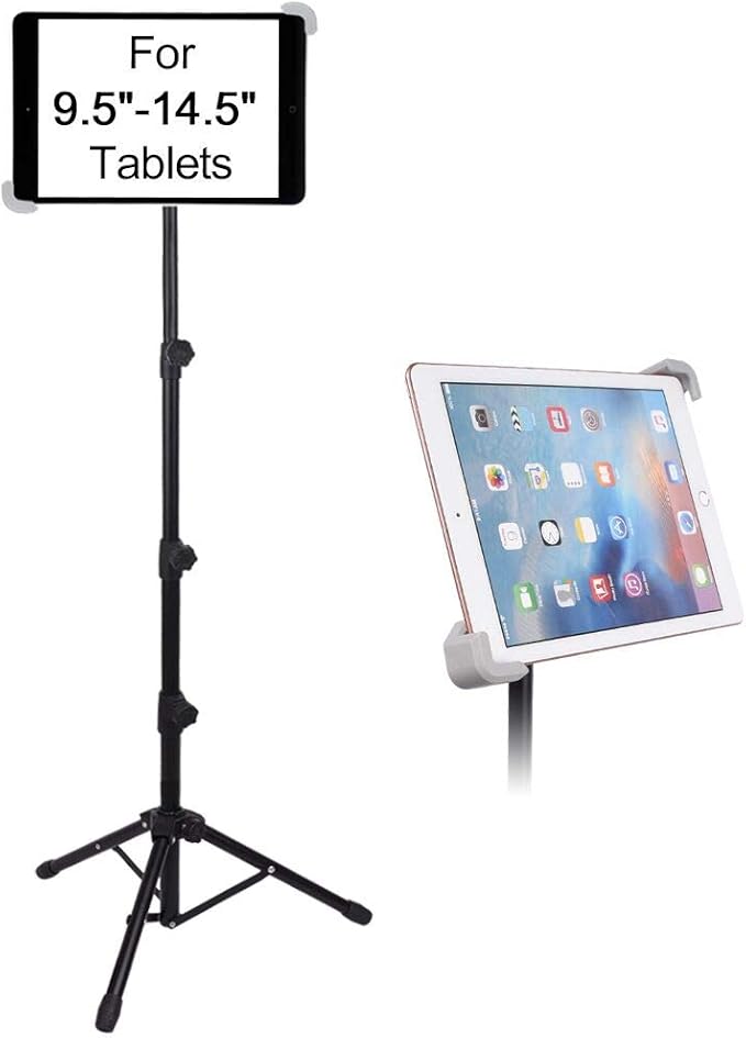 Tablet Tripod Stand, LetsRun Height Adjustable 20 to 60