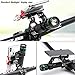 Bicycle & Motorcycle Phone Mount, Aluminum Alloy Bike Phone Holder, Bicycle Accessories Compatible for iPhone Xs Max XR X 8 7 6 Plus Samsung Galaxy S9 S8 S7 S6 S5 Note 9 8 7 and Morethumb 3