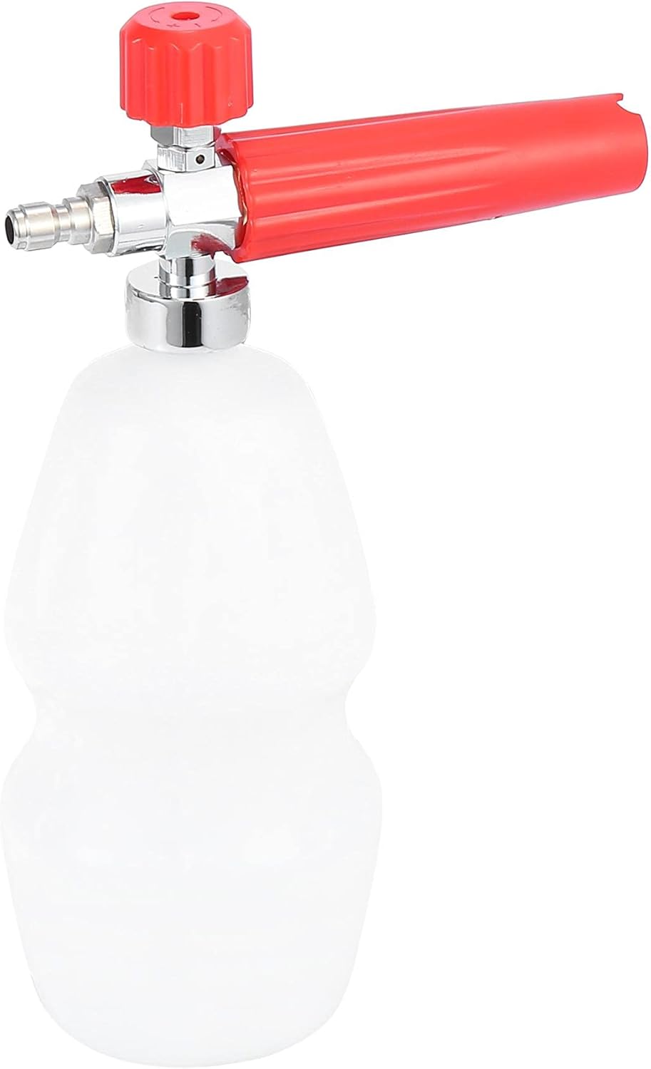 X AUTOHAUX Car Snow Foam Lance Pressure Washer Jet Nozzle Foam Blaster with Red Knob for 1/4" Quick Plug: Automotive