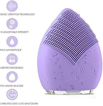tsuperb silicone face cleansing brush