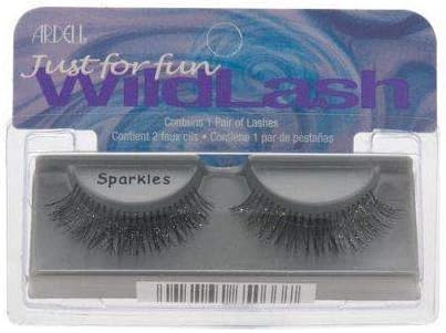 ARDELL Sparkles Eye Lashes, Black, 2 count (Pack of 1)
