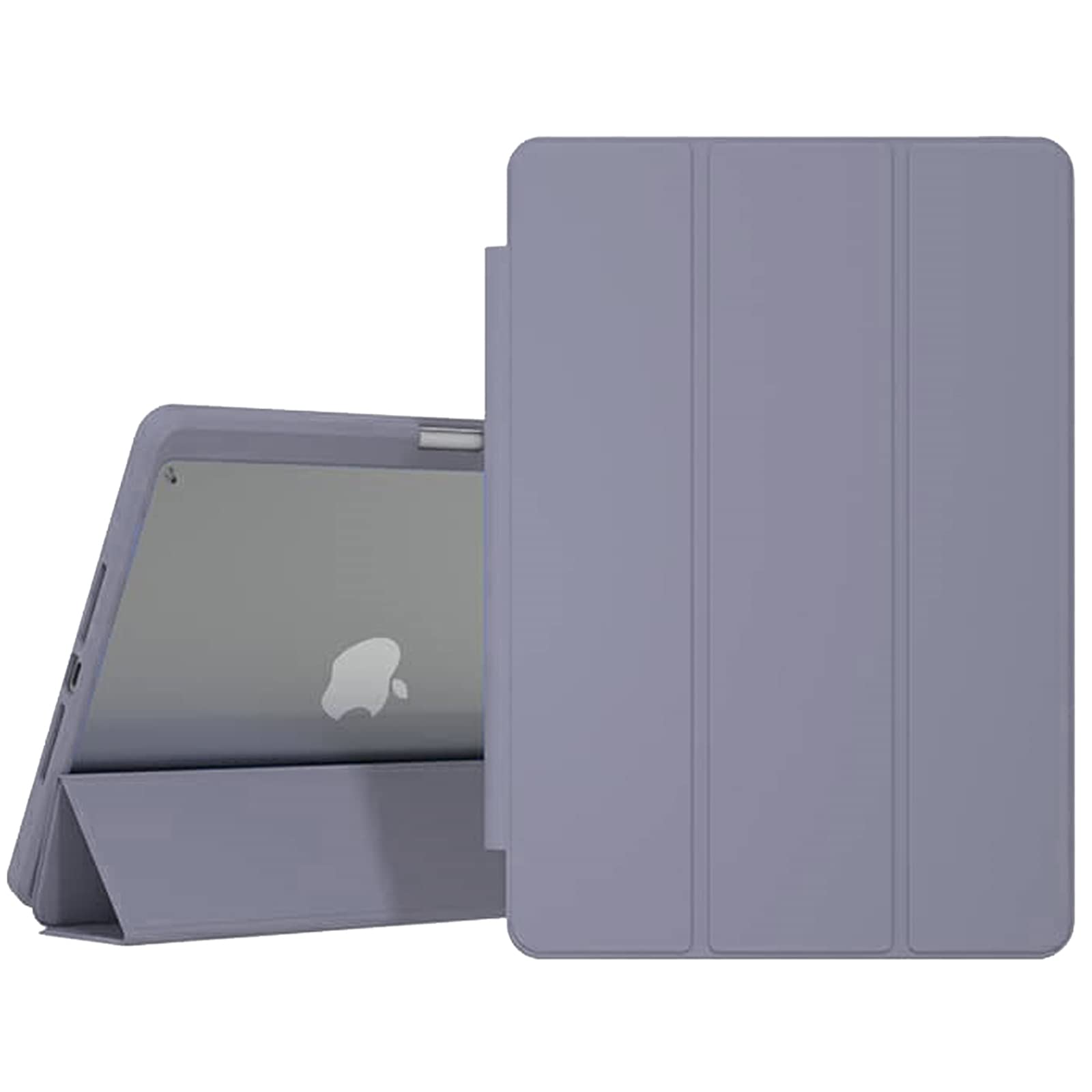 Case for iPad Air 5th Generation (2022), iPad Air 4th Generation (2020), iPad 11 Pro (2020) iPad 11 Pro 2018 With Auto Sleep/Wake, Shockproof Transparent Back Shell Tablet Cover (Grey)
