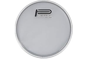 Power Beat Drum Head For Arabic Musical Instrument 8.75'' Darbuka/Doumbek /0.5" Collar (Clear)