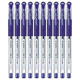 Uni-ball Signo UM-151 Gel Ink Ballpoint Pen Blue Ink 0.38mm, 10 Set