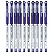 Uni-ball Signo UM-151 Gel Ink Ballpoint Pen Blue Ink 0.38mm, 10 Set