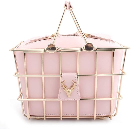 basket clutch bag