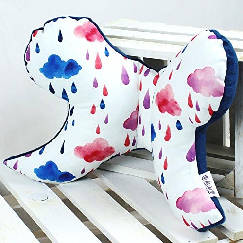 Baby Support Head Pillow, Butterfly Pillow, Newborn Baby Pillow, Travel Pillow, Cloud