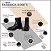 TuffRider Children's Starter Front Zip Paddock Boots, Black, 11