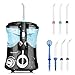 Upgrade Anti Leakage Water Flosser, Nicefeel 600ml Capacity Professional Quiet Design 10 Adjustable Presure Setting Water Dental Flosser for Home & Travel, Oral Irrigator with 7 Multifunctinal Tips
