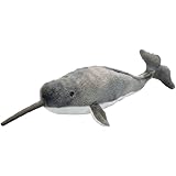 Wild Republic Narwhal Plush, Stuffed Animal, Plush Toy, Gifts for Kids, Cuddlekins 15 Inches