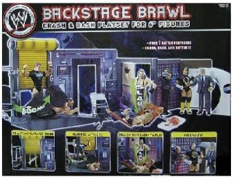 Wwe action figures backstage Clearance