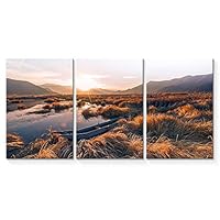 3 Piece Canvas Wall Art Beautiful Landscape Photography Canvas Prints Home Artwork Decoration for Living Room,Bedroom - 16