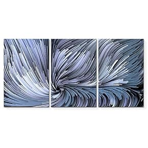 3 Piece Canvas Wall Art for Living Room Bedroom Home Artwork Gorgeous Petard Paintings Ready to Hang - 16"x24" x 3 Panels