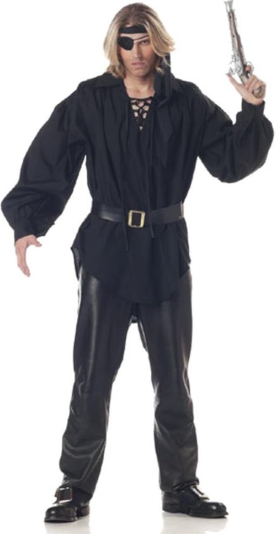 pirate shirt black