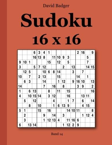 Sudoku 16 x 16: Band 14 Paperback – 13 Dec. 2013