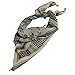M-Tac Shemagh - Military Army Tactical - Desert Head Scarf - Neck Wrap (Tan/Black)