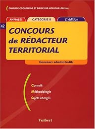 Concours de rédacteur territorial