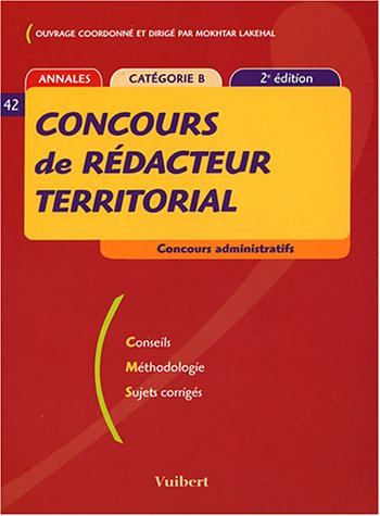 Concours de rédacteur territorial