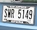 FANMATS 14892 San Antonio Spurs Chrome Metal License Plate Frame, Team Colors, 6.25in x 12.25in