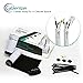 Cable Organizer by The Cablenizer | Professional Cable Management Sleeve | All Your Cables in 1 Place| Premium Quality | Pack of 4 Full Sets !