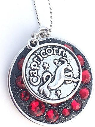 Capricorn Swarovski Crystal Necklace