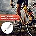 Boao 20 Pieces Presta Valve Core Bike Replacement Brass Tubeless Core for Tubeless Road MTB Bike, Stan's, Vittoria, Continental, Kenda and Mor