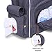 MBayshore Baby Diaper Backpack for Boys & Girls | Large Multi-Function Nappy Bag W/Durable Changing Pad, Built in Stroller Straps Plenty of Pockets | Waterproof Stylish for Dads & Moms Grey