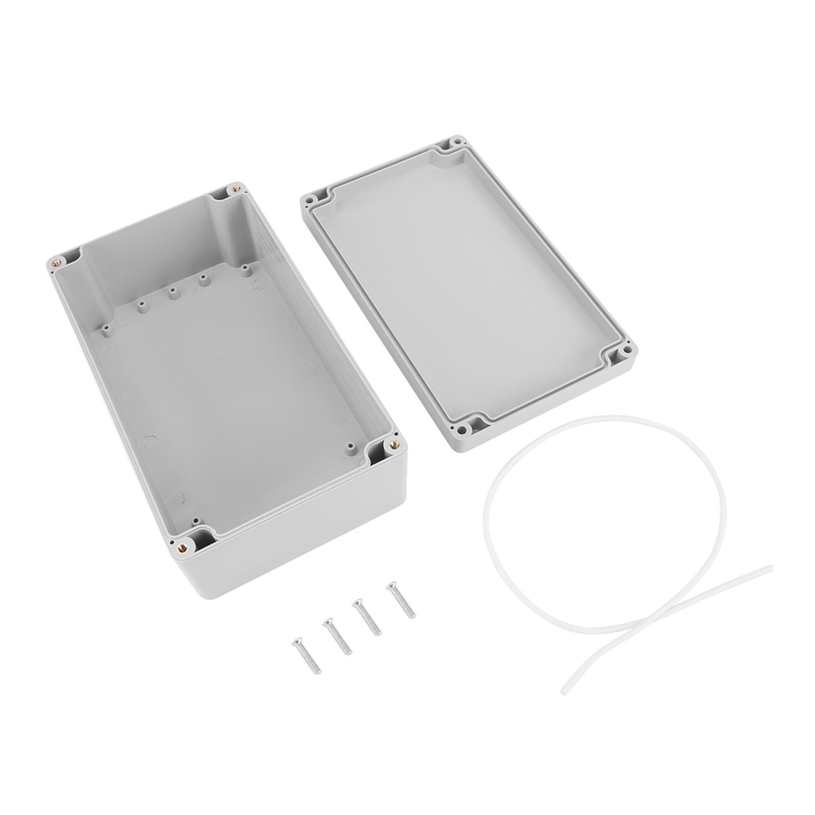 Weatherproof Junction Box, Water-resistant IP65 ABS Universal Electrical Project Enclosure Instrument Case(200 * 120 * 75mm)