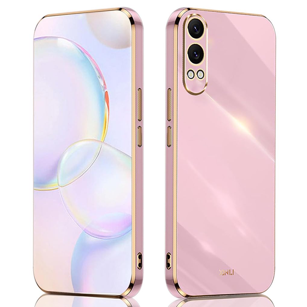 SEAHAI Case for OnePlus Nord CE 4 Lite 5G, Ultra Thin Premium TPU Bumper Shockproof Soft Cover Electroplating Phnom Penh Design Silicone Skin Slim Case, Purple