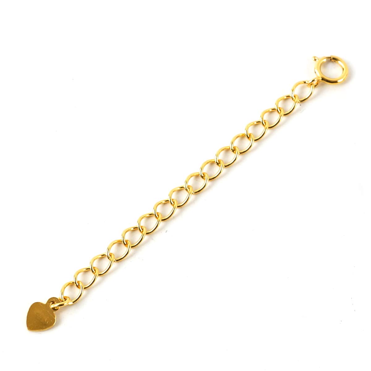 1pc 14k Gold on Sterling Silver Necklace Extender Strong
