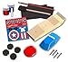 Marvel Hot Wheels Wood Racer-Captain America Playset