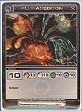 ALLMAGEDDON Chaotic Premium Edition Season 1 Super Rare Gold Foil Card & Unused Code (Random Stats)