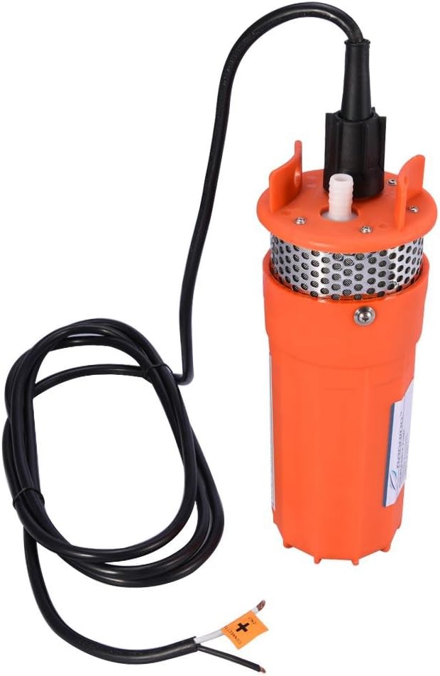 12V Submersible 3.2GPM 10A Deep Well Water DC Pump Alternative Energy Solar Battery