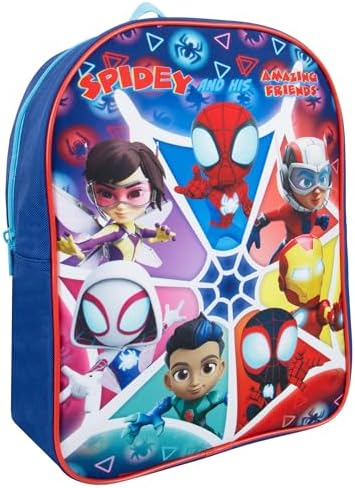 Amazon.com | Marvel Spidey and Friends Mini Backpack - 3 Pc Bundle with 11"  Spidey Preschool Toddler Small Bag for Boys, Kids Plus Stickers, More | Mini  Spiderman Backpack | Kids' Backpacks