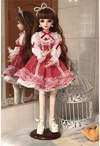 1/3 BJD Doll with Clothes Movable Joint Body Doll Support Change Eyes DIY Doll Girls Classic Toys Girl Gift (3)