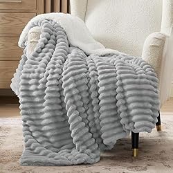 Bedsure Sherpa Blanket Twin Size for Couch - Super