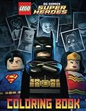 LEGO DC SUPER HEROES: Coloring Book for Kids and Adults - 40 illustrations
