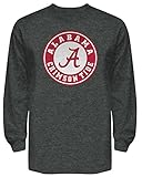 Alabama Crimson Tide Long Sleeve Shirt Charcoal Icon