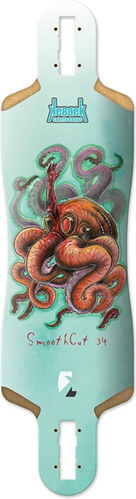 Kebbek Skateboards Smoothcut 34 Bio-Suit Longboard Skateboard Deck - 9.3" x 34"