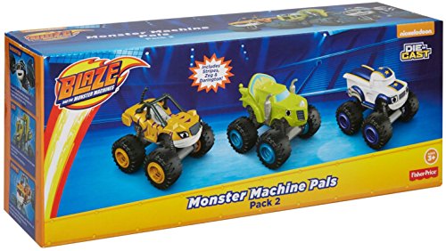 Fisher-Price Nickelodeon Blaze & the Monster Machines, Monster Machine Pals (Pack 2)